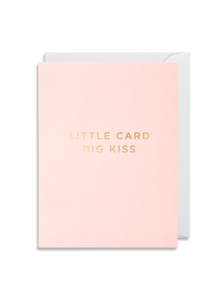 Card | Little Card Big Kiss