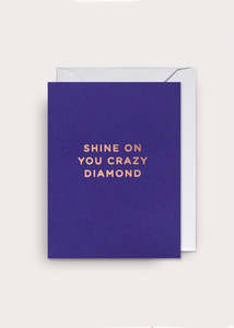 Greeting Cards: Card | Shine On You Crazy Diamond
