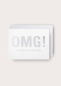 Greeting Cards: Card | OMG! Congratulations