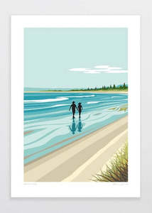 Products: Art Print | Beach Walk