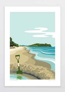Products: Art Print | Hot Water Beach