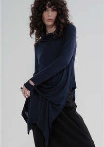 Top | Knit Sleeved Sym (Regatta)
