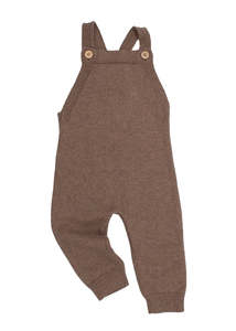 Baby Child: Overalls | Knit (Umber)