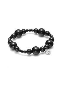 Bracelet | Ombre (Onyx/Silver)