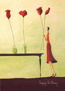 Card | Happy Birthday Flowers (Crispin Korschen)