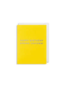 Card | Spring Chicken