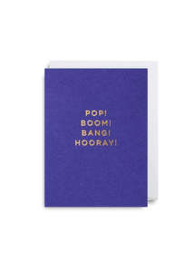 Card | Pop Boom Bang