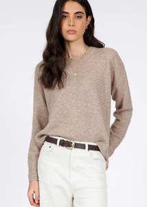 Crew Knit | Celeste (Camel)