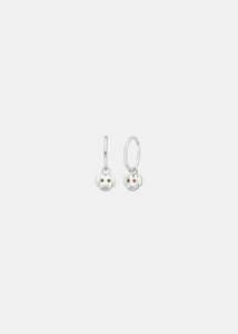 Earrings | Doggie Sleepers (Silver)