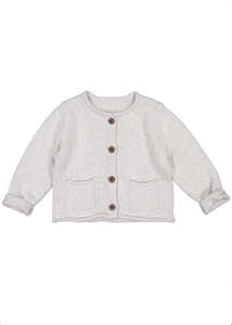 Cardigan | Frankie (Light Gray)