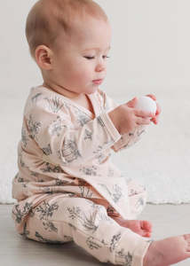 Baby Child: Kimono | Essentials Top (Blush Meadow)