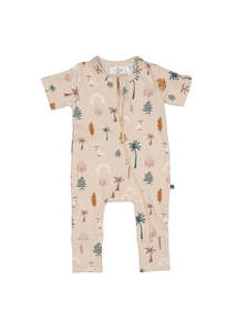 Baby Child: Zip Suit | Jungle Stamp