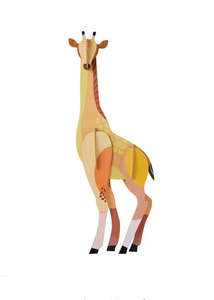 Play Learn 1: Wall Art | Large Giraffe