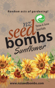 NZ Seed bomb - Sunflower Blend Cre8tive-Gems