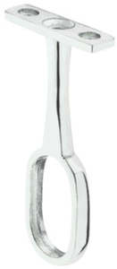 Rail centre and end support, Screw fixing beneath shelves