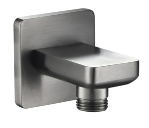 FLINT SHOWER ELBOW GUN METAL