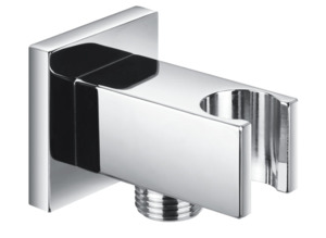 WALL MOUNT HAND SHOWER BRACKET AND ELBOW