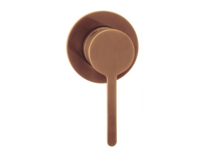 Kitchen: LOFT SHOWER OR BATH MIXER BRUSHED COPPER (SMALL FACEPLATE)