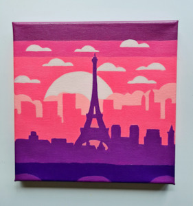 Paris Love {20x20} Creative Hero NZ