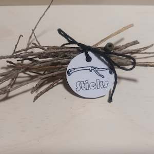 Create Your Own Collage Box: Sticks