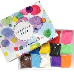 Coloured Sand: Coloured Sand Pack (10 Cups of Coloured Sand)