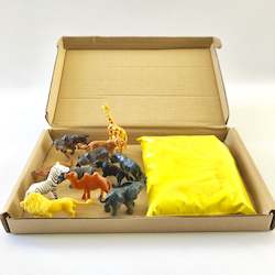 Sandartnz: Sand Art Play Kit (with Wild Animals)