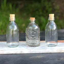 Wedding Sand Ceremony Containers: Vintage Bottle Sets Including Sand (Various Sizes)