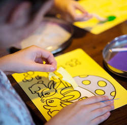 Sand Art: A4 Sand Art Cards