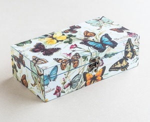 trinket – stationery box – butterflies – bomo