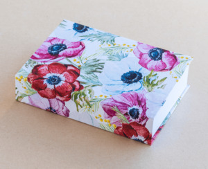 Products: jotter pad – poppies – multi