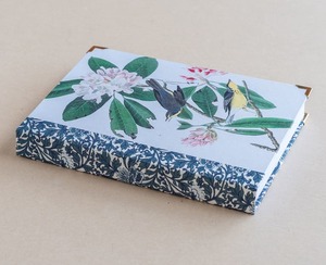 A5 jotter – birds – yellow