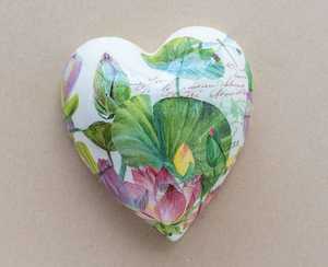 large heart – lotus flower