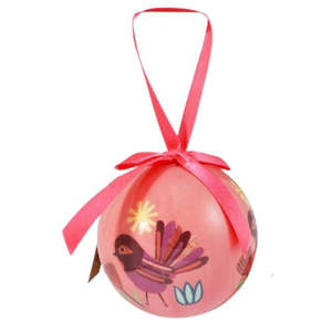 NZ Fantail Bauble