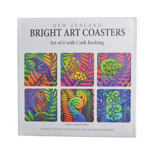 Sophie Blokker Coasters - Bright