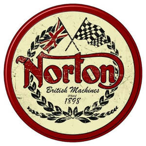Norton Tin Sign