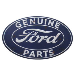 Ford Parts Metal Sign