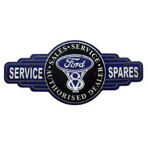 Mancave: Ford Service Wall Plaque
