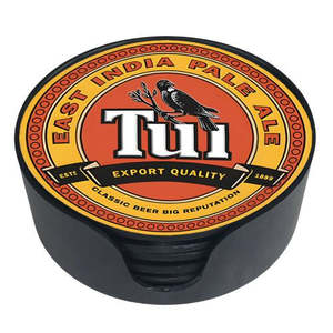 Mancave: Tui Glass Coasters