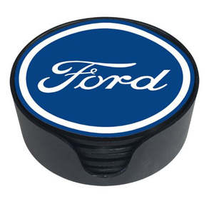 Mancave: Ford Glass Coasters