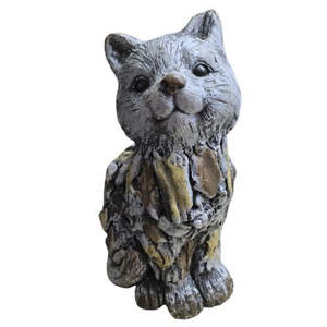 Animals 1: Stone Effect Cat Statue