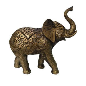 Gold Elephant - 23cm