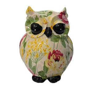 Animals 1: Owl with Flowers