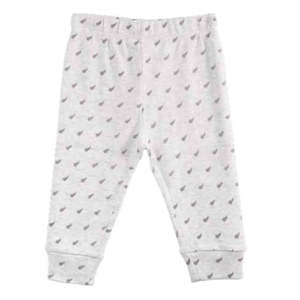 Baby: Kiwi & Friends Silver Marle Baby Fern Pants