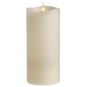 Lamps Salt Lamps: Ivory Column Candle Large