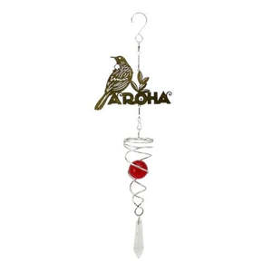 Wind Chimes Spinners: Tui/ Aroha Wind Spinner - 30cm