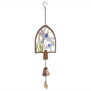 Wind Chimes Spinners: Dragonfly Hanger With Bell