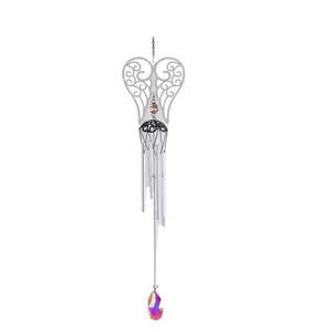 Wind Chimes Spinners: Double Angel Wings Wind Chime
