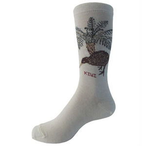 Possum Merino: Possum & Merino Kiwi Socks - Beige