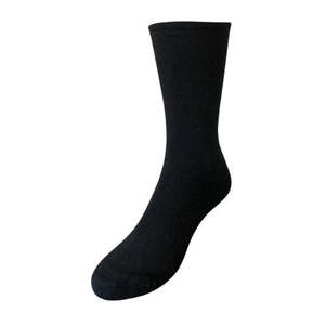 Mens Health Low Tension Possum Socks - Black