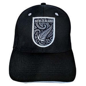 Adults Tattoo Patch Cap - Black